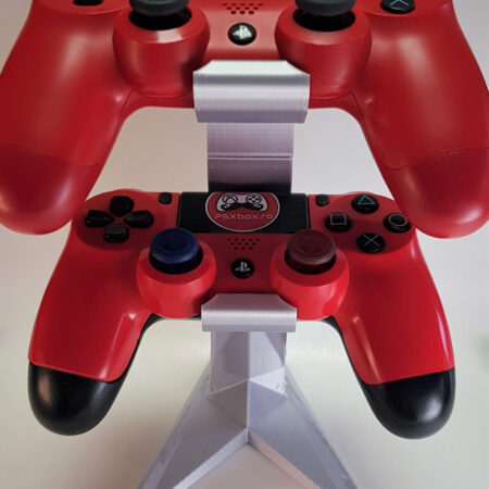 Suport Controllere PS4 dublu - 3D Print. Printeaza-ti proiectul 3d tau sau alege dintre proiectele special culese pentru tine.