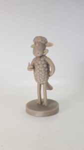 Shaun the sheep - Figurina- Statuie - Print 3D . Figurine si Statui Print 3d. Magazin shop 3D Bucuresti. Manufactura aditiva. Firstpower.ro